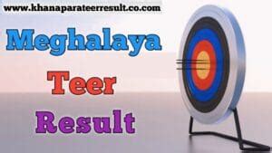 meghalaya teer old result
